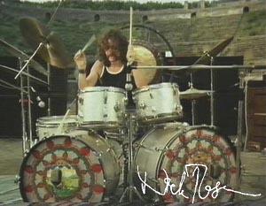  John DeStefano's drum set © John T. DeStefano 2001
